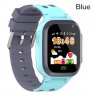 Wholesale SIM Card Smart Watch With Breathing Light USB APP Phone Watch Q16 blue ordinary Q16 Waterproof Children Watch GPS Positioning