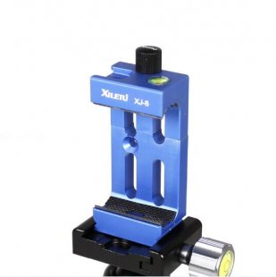 Wholesale for Phone Flashlight Microphone blue Tripod Head Bracket Mobile Phone Holder Clip