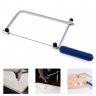 Wholesale DIY Hand Tool Portable Woodworking Saw U Shape Hacksaw with 2 Blades for Metal / Wood / Plastic Tube / Wire