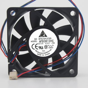 Wholesale DELTA AFB0612HC 12V 0.21A 2wires 3wires Cooling Fan