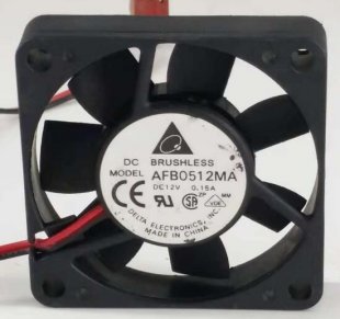 Wholesale DELTA AFB0512MA 12V 0.15A 3wires DC Cooling Fan