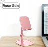 Wholesale for iPhone iPad Air Smartphone Metal Desk Desktop Phone Mount Holder for Xiaomi Huawei Tablet Rose gold Mobile Phone Stand Holder