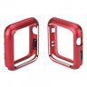 Wholesale Magnetic Metal Bumper Case 38 40 42 44mm red_38mm For Apple Watch iWatch Series 4/3/2/1