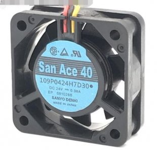 Wholesale SANYO 109P0424H7D30 24V 0.08A 3wires cooling Fan