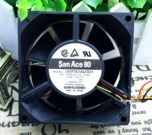 Wholesale Sanyo 109P0824A2D03 24V 0.29A 3wires Cooling Fan