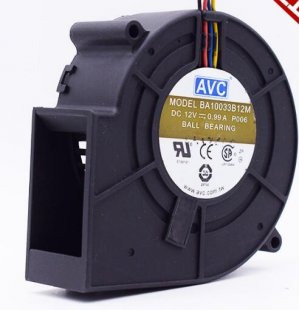 Wholesale AVC 9733 12V 0.99A BA10033B12M Blower Cooling Fan