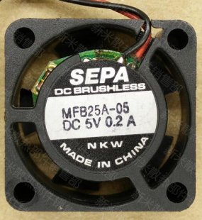 Wholesale Cooling Fan SEPA MFB25A-05 5V 0.2A 2wires