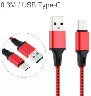 Wholesale DiGiYes 0.3M/0.98Ft USBC Cable 3A Quick Charging Data Cable USB TypeC Cable Fit for Huawei Mate 30 Pro / Mate20 X / Mate10 / Mate10 Pro / P30 / P30 Pro