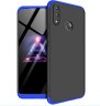 Abctay 3 in 1 360 Degree Non-slip Shockproof Full Protective Case blue black blue For HUAWEI NOVA 3I/P smart Plus