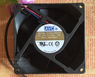 Wholesale Cooling Fan AVC DV09238B48S 48V 0.6A 3wires