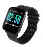 Wholesale for Android iOS black A6 IP67 Waterproof Smart Watch Heart Rate Monitor Bracelet Wristband