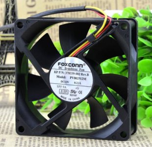 Wholesale Cooling Fan FOXCONN PV802512M 12V 0.22A 3wires