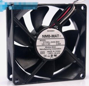 Wholesale NMB 8025 3110KL-04W-B59 : 12V 0.30A 3wires cooling fan