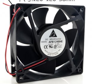 Wholesale Delta 12038 AFB1248HE 48V 0.18A Ball Bearing Cooling Fan