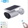 Wholesale WIFI Waterproof Solar Surveillance Camera white Outdoor Indoor Wireless High Definition