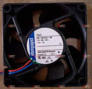 Wholesale Ebmpapst 714F 24V 1.5W 2wires Cooling Fan