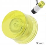 Wholesale 30mm Rubber Hammer Head Double Faced Work Glazing Window Beads Hammer with Replaceable Hammer Head Nylon Head Mallet Tool