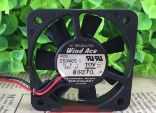 Wholesale Cooling Fan TOSHIBA D50M05-1 5V 0.22A 2wires