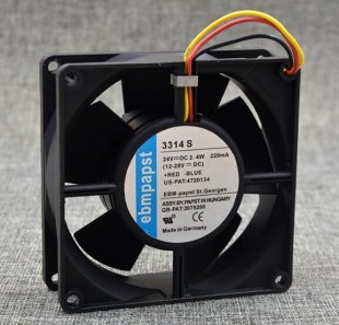 Wholesale PSPST 9238 MULTIFAN 3314 : 24V 2.4W 2wires cooling fan