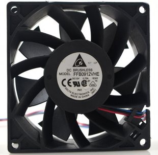 Wholesale DELTA FFB0912VHE 12V 0.75A 6W 3wires Cooling Fan