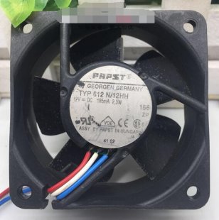 Wholesale Cooling Fan Ebmpapst TYP 612N/12HH 12V 2.3W 3wires