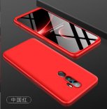 Abctay Cellphone Cover Hard PC Phone Case Bumper Protective Smartphone Shell red For OPPO A5 2020/A11X