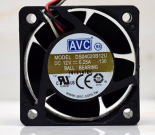 Wholesale AVC DS04020B12U 12V 0.25A 3wires Cooling Fan