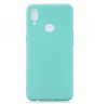 Wholesale Shockproof TPU Back Cover Soft Candy Color Frosted Surface Mobile Phone Case Light blue For Samsung A10S A20S