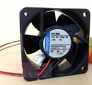 Wholesale EBMPAPST 612NGN 12V 0.165A 2W 2wires cooling Fan