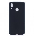 Wholesale Lovely Candy Color Matte TPU Anti-scratch Non-slip Protective Cover Back Case black For HUAWEI Y7 2019