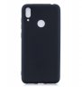 Wholesale Lovely Candy Color Matte TPU Anti-scratch Non-slip Protective Cover Back Case black For HUAWEI Y7 2019