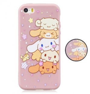 Wholesale Phone Cases TPU Full Cover Cute Cartoon Painted Case Girls Mobile Phone Cover 1 For iPhone 5 5S SE