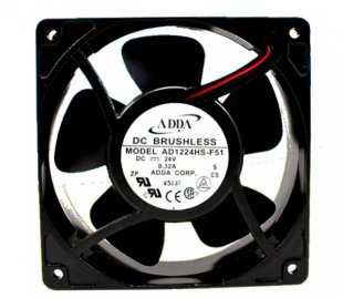 Wholesale Cooling Fan ADDA AD1224HS-F51 24V 0.32A 7.68W 2wires