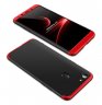 Abctay Youth/A75 Taiwan Slim 3 in 1 Hybrid Hard Case Full Body 360 Degree Protection Back Cover Red black red For OPPO A73/F5/F5