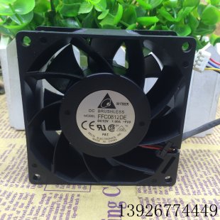 Wholesale DELTA FFC0812DE 12V 1.8A 4wires SeVer Cooling Fan