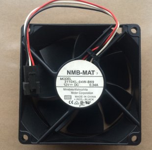 Wholesale NMB 3110KL-04W-B69 12V 0.34A 3wires Cooling Fan