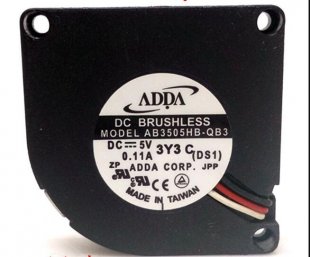 Wholesale Cooling Fan ADDA AB3505HB-QB3 5V 0.11A 3wires