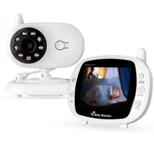 Wholesale Baby Monitor AU Plug 3.5 Inch Newborn Baby Infant Care Device Night Vision Monitor Device