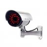 Wholesale CCTV Camera Silver Dummy Bullet Camera with IR LEDs Fake Simulation