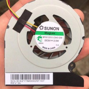 Wholesale SUNON MF60120V1-C540-G99 : 5V 2.5W 3wires cooling fan