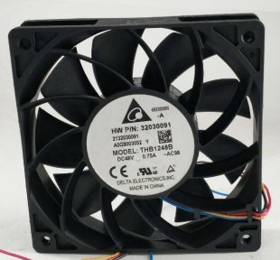 Wholesale DELTA 12025 THB1248B : 48V 0.75A 4wires cooling fan