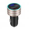 Wholesale Fast Car Charger Gold 3.1A Dual USB Vehicle Charger TYPE-C Charge Interface