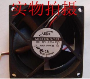 Wholesale ADDA 8032 AD0812UB-Y53 12V 0.38A server fan Cooling Fan