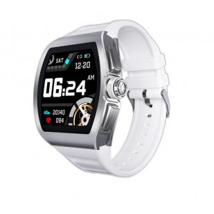 Wholesale Blood Presssure Monitor Sports Track Clock white M1 Business Smart Watch Man Waterproof Smartwatch Heart Rate