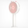 Cute Bear Shape USB Rechargeable Handheld Mini Fan, blue