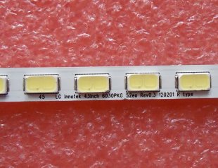 TCL G45-L10052L3-02 G40-430531EL-02 LED Light Strips for L43E5000E - 1 Strip