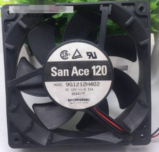 Wholesale Sanyo 9G1212H402 12V 0.31A 2wires Cooling Fan