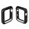 Wholesale Magnetic Metal Bumper Case 38 40 42 44mm black_44mm For Apple Watch iWatch Series 4/3/2/1