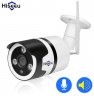 Wholesale Waterproof Wireless Security Camera Two Way Audio TF Card Record UK plug Hiseeu FHY 1080P Wifi Outdoor IP Camera