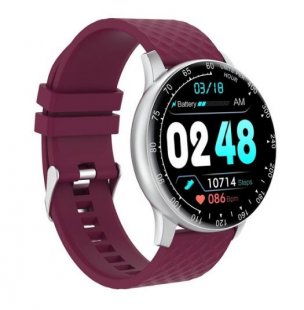 Wholesale Blood Pressure Heart Rate Monitor Watch purple H30 Smart Bracelet Waterproof